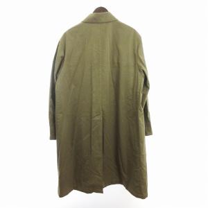 MACKINTOSH ステンカラーコート コットン 無地 比翼 フロントボタン G1A47-300-45 ベージュ 40