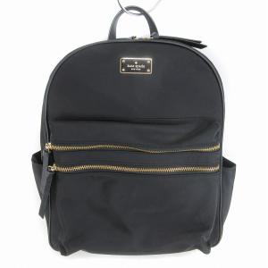 リュック バックパック デイパック ナイロン ロゴ 04T-1142107 黒 ブラック 鞄