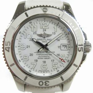 A17365 スーパーオーシャンII 42 腕時計 アナログ 自動巻き デイト ホワイト