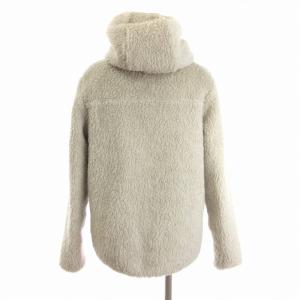 Patagonia フリースジャケット リバーシブル ロゴ 長袖 STY68095FA22 アイボリー ベージュ XXL