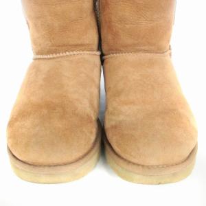 UGG australia ショートブーツ ムートン F19011EM 茶 ブラウン 24cm