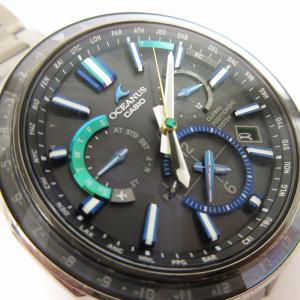 CASIO OCEANUS 500本限定 腕時計 アナログ ソーラー電波 デイト OCW-G1100-1A2JF