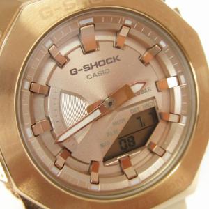 CASIO G-SHOCK ANALOG DIGITAL WOMEN 腕時計 アナデジ クオーツ GM-S2100PG-4AJF ピンクゴールドカラー
