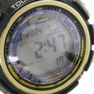CASIO プロトレック PRO TREK 腕時計 デジタル タフソーラー PRW-2000A-1JF 黒 ブラック ウォッチ SM3