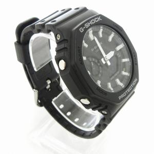 CASIO G-SHOCK 美品 腕時計 アナデジ クオーツ GA-2100-1A1JF 黒 ブラック ウォッチ SM3