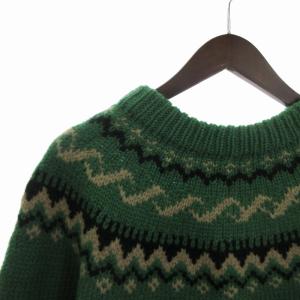 MONCLER MAGLIONE TRICOT GIROCOLLO ニット グリーン L