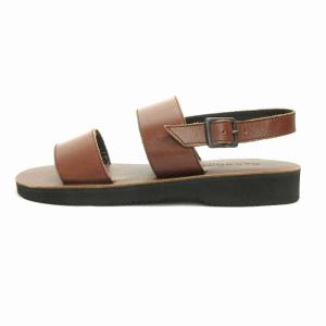 PADRONE バックストラップサンダル BACK STRAP SANDALS シューズ PU5359-3202-17B レザー 茶 ブラウン