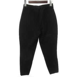 GUCCI テーパードパンツ スラックス ジッパーフライ 金ボタン コットン 黒 ブラック 42 M位 SM1 AA