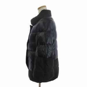 HERNO ダウンジャケット ブラック グレー 40