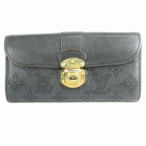 マヒナ ポトルフォイユ イリス モノグラム 長財布 M58163  ブラック