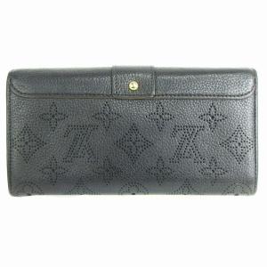 LOUIS VUITTON マヒナ ポトルフォイユ イリス モノグラム 長財布 M58163  ブラック