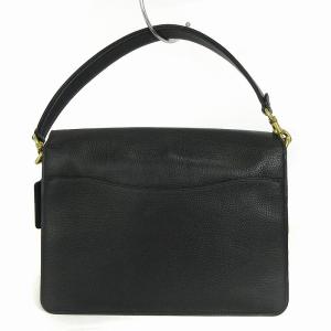 COACH タビー ハンドバッグ トート 肩掛け Cロゴ レザー 73723 黒 ブラック 鞄 SM3