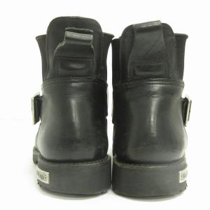 RED WING モーターサイクルブーツ 977 ハイカット サイドゴア シューズ レザー 黒 ブラック US8.5 26.5cm位 靴