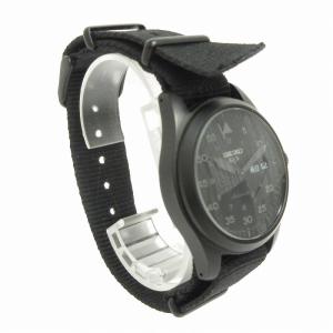 SEIKO 5スポーツ 腕時計 アナログ 自動巻き SBSA167 ブラック