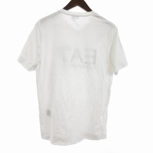 EMPORIO ARMANI EF7 Tシャツ カットソー 半袖 クルーネック Vネック 2点セット おまとめ コットン 白 ホワイト XL