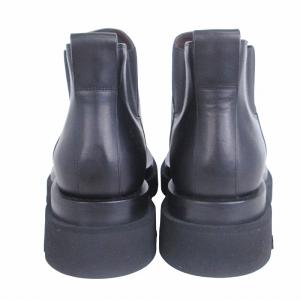 BOTTEGA VENETA LUG ANKLE BOOT ブラック 39