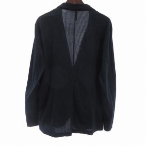 EPOCA UOMO テーラードジャケット 長袖 薄手 コットン 紺 ネイビー 50 L位