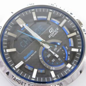 CASIO エディフィス EDIFICE 腕時計 アナデジ タフソーラー ECB-800D-1AJF 黒 ブラック ウォッチ SM3