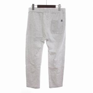 LOOPWHEELER 美品 スウェットパンツ ロング コットン ロゴ タグ 裏毛 グレー S SM3