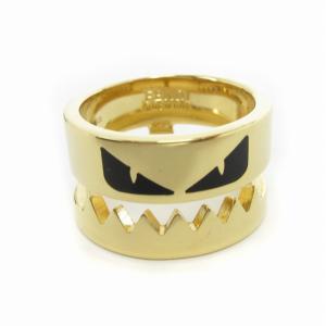 FENDI モンスター バグズ リング 7AJ108 B09 F0A1F ゴールドカラー M
