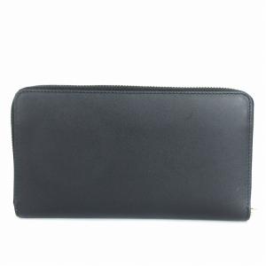 PAUL SMITH 美品 長財布 ラウンドファスナー レザー M1A 4778 黒 ブラック ウォレット SM3