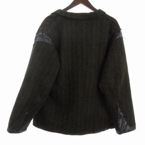 Needles ヘリンボーン ジャケット ハリスツイード LQ295 ブラウン M