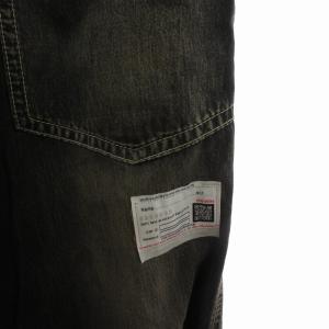 24SS DENIM BAKER PANTS ロング バギー ワイド A12PT022 黒（2024/08 