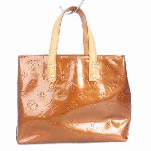 LOUIS VUITTON ヴェルニ リードPM ハンドバック 総柄 M91146 茶色 ブラウン 鞄 ECH