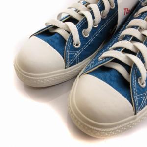 CONVERSE オールスター リネン ALL STAR LINEN タグ付き スニーカー 25.0cm 青 ブルー 1CL190