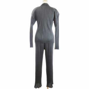 PLEATS PLEASE ISSEY MIYAKE シャツ パンツ セットアップ PP05-JJ001 グレー 3