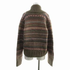 RALPH LAUREN カーディガン ニット セーター 長袖 XL マルチカラー