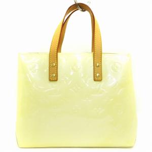 LOUIS VUITTON ヴェルニ リードPM ミニ トートバッグ ハンドバッグ M91336 ペルル