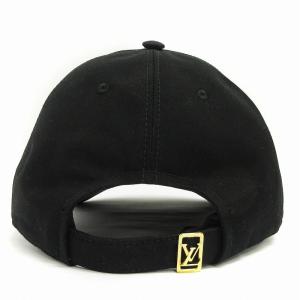 LOUIS VUITTON 24SS キャップ マイ LV パリ 帽子 コットン M7587L 黒 L