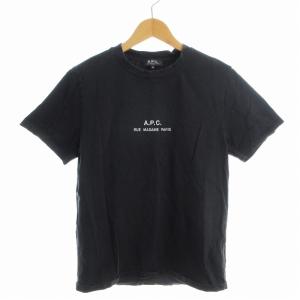 Tシャツ 半袖 ロゴ XS 黒 ブラック 白 ホワイト