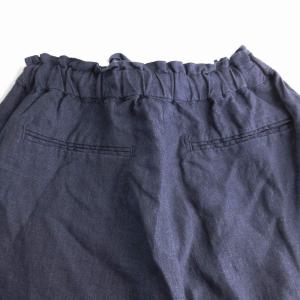 POLO RALPH LAUREN イージーパンツ ワイド 麻 リネン M 紺 ネイビー