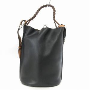 LOEWE GATE BUCKET BAG ブラック
