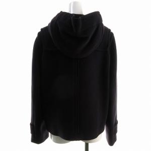 BURBERRY LONDON ダッフルコート ショート丈 ノバチェック 40 L 紺 ネイビー FN361-951-28