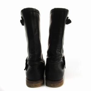 BEAUTY&YOUTH UNITED ARROWS エンジニアブーツ レザー 39 黒 ブラック