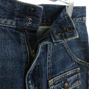 KAPITAL デニム ジーンズ ダメージ加工 ヒゲ コットン インディゴ M ボトムス