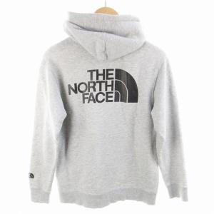 THE NORTH FACE バックロゴフルジップフーディ 長袖 カットソー アウター S グレー NT61501Z