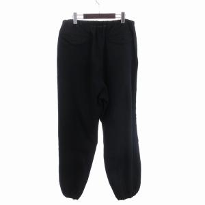 COMOLI 24SS ウールニータックパンツ Z01-03016 ブラック 3