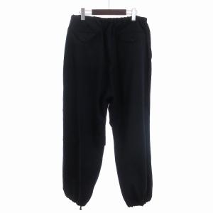 COMOLI 24SS ウールニータックパンツ Z01-03016 ネイビー 3