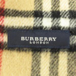 BURBERRY LONDON マフラー ノバチェック 総柄 ウール ベージュ