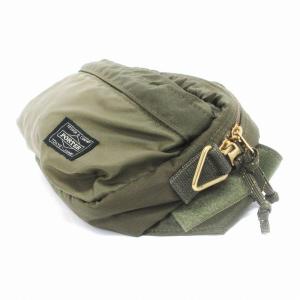 PORTER 吉田カバン タンカー フォース ボディバッグ ウエストバッグ ナイロン 緑 カーキ 鞄