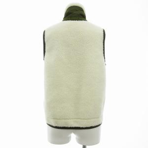 POLO RALPH LAUREN ボアベスト フリース ジップアップ 国内正規 刺繍 XS 白 ホワイト