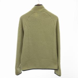 Patagonia レトロパイル フリースジャケット ジップブルゾン ハイネック ロゴパッチ M ベージュ STY22800