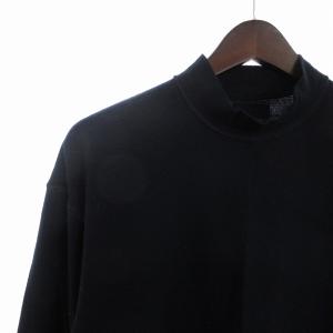 COMME des GARCONS HOMME PLUS 90s セーター ニット 長袖 ハイネック ウール 無地 PT-050020 ダークネイビー