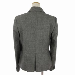 BURBERRY LONDON テーラードジャケット ブレザー シングル 1B ウール グレー 40 L位 SM1