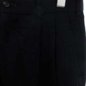 COMME des GARCONS HOMME PLUS 田中期 パンツ スラックス ロング ワイド ウール AD1994 PP-04007S 紺 ネイビー S