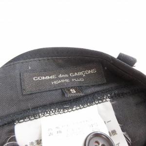 COMME des GARCONS HOMME PLUS 90s 田中期 パンツ スラックス ナイロン ロング AD1990 PT-11020S 紺 ネイビー S